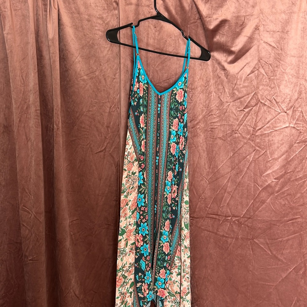 Boho floral dress
